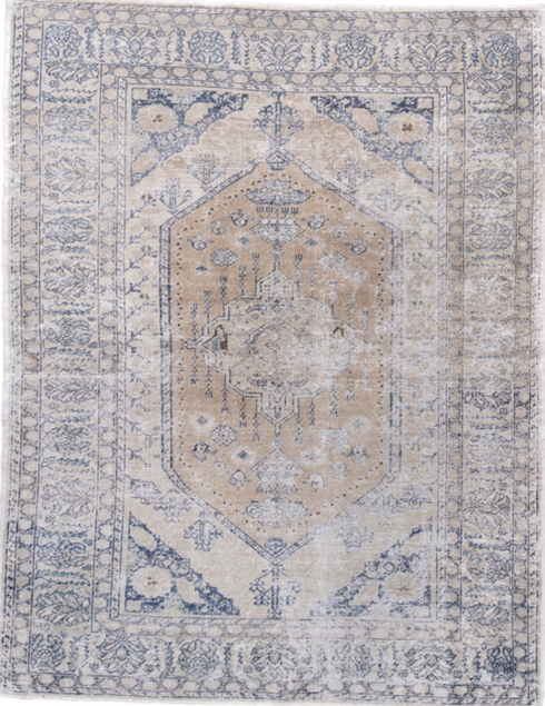 Antique Kaisary Area Rug (4' x 5')